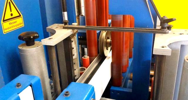 Installation de portes profilées en aluminium