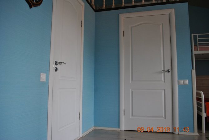 Portes canadiennes à l'intérieur