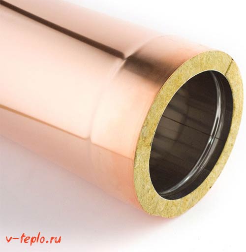 tuyau de cheminée à double circuit