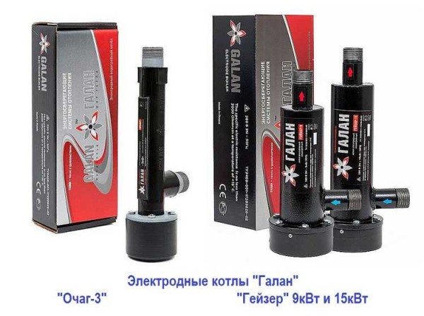 Chaudières à électrodes