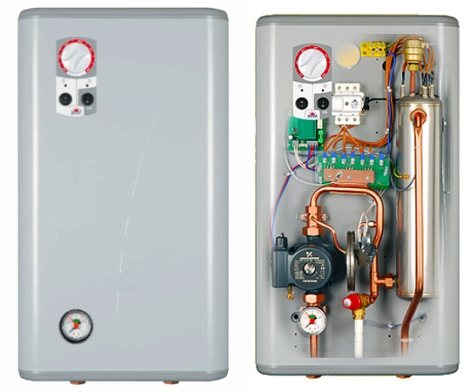 chaudière à électrode pour système de chauffage d'appartement