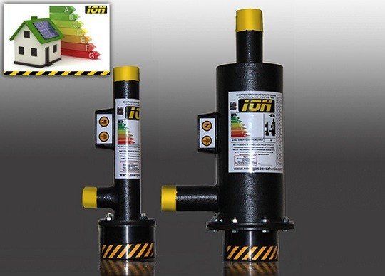 Electrode chaudière Ion pour une maison privée