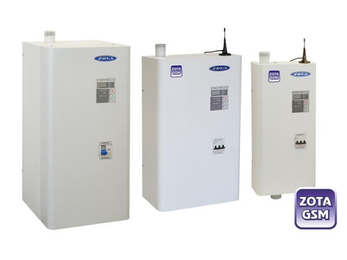 Chaudières électriques Zota