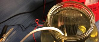 L'électrolyse de l'eau