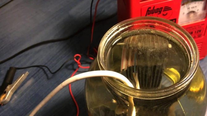 L'électrolyse de l'eau