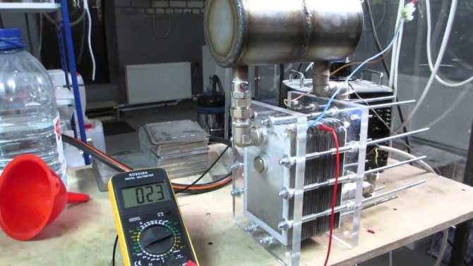 électrolyseur de bricolage