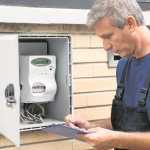 Compteur d'électricité électronique pour mesurer la consommation d'énergie