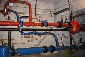 Unité d'ascenseur du système de chauffage: le principe de fonctionnement de l'unité d'ascenseur du système de chauffage, schéma