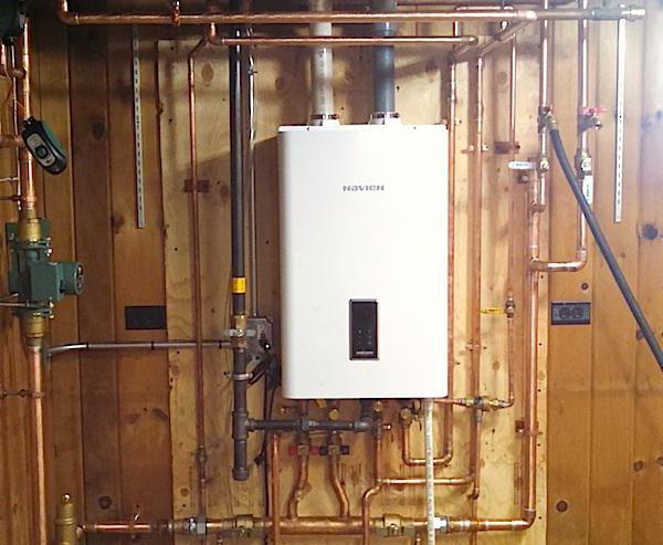 chauffage à économie d'énergie d'une maison privée