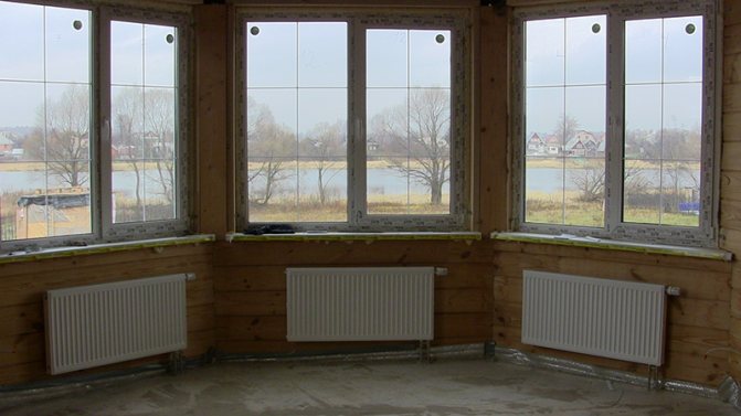 tailles et formes des baies vitrées