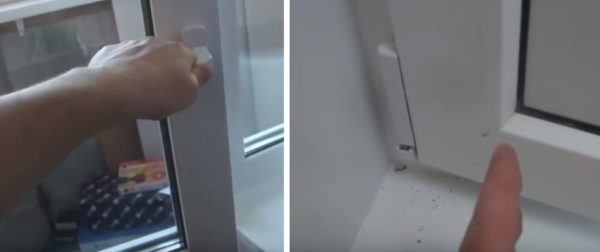 Si la porte ne rentre pas dans le cadre de la porte, les charnières doivent être ajustées