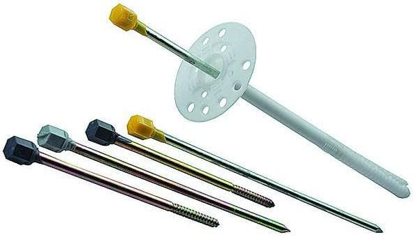 cheville de façade pour isolation thermique