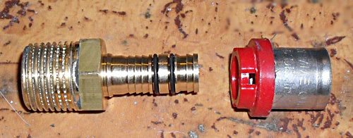 Raccords pour tubes métal-plastique_Pré-montage en démontage