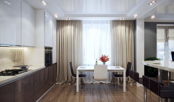 Photo numéro 21: Conception de tringles à rideaux: options pour différents styles d'intérieur