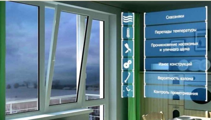 Photo: l'ouverture automatique de la fenêtre offre une solution complète à un certain nombre de tâches.