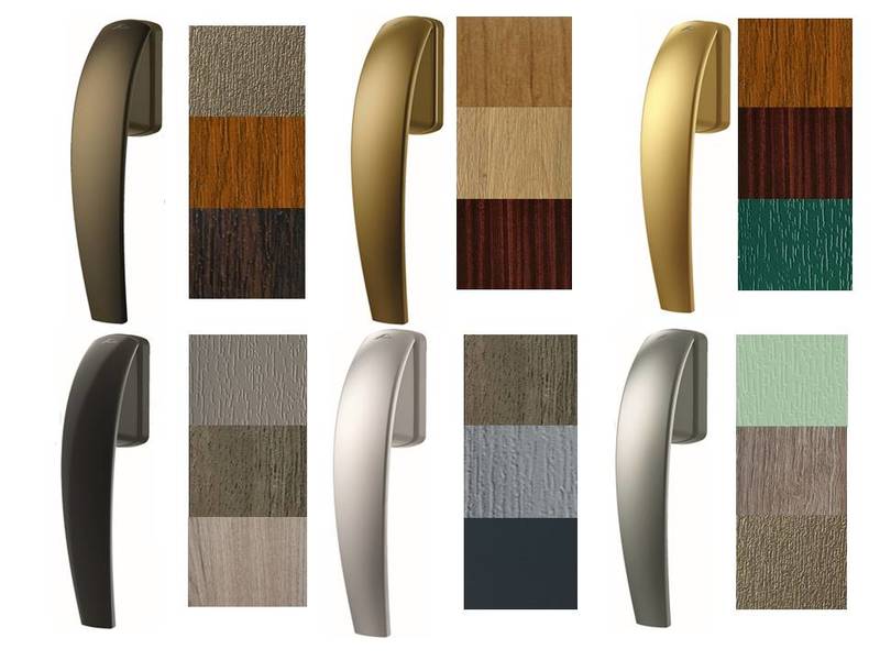 Photo : La brutale poignée Roto Swing est un défi ! Il décorera une fenêtre de n'importe quelle couleur, l'essentiel est de trouver votre propre combinaison individuelle *