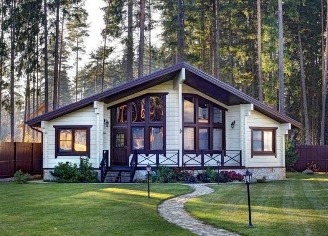 Photo: des fenêtres chaudes sont nécessaires pour une résidence d'été toute l'année