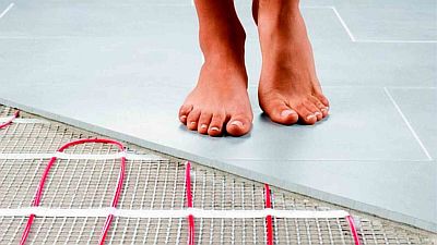 Photo - Plancher de câble électrique