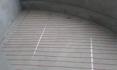 Photo - Installation des câbles