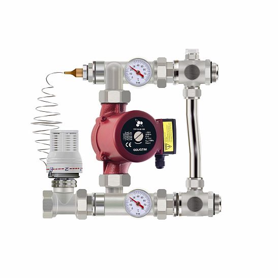 Photo - Pompe et unité de mélange