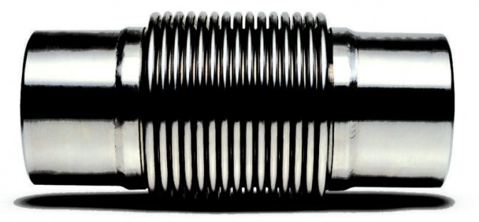 Photo. Mécanisme à soufflet axial