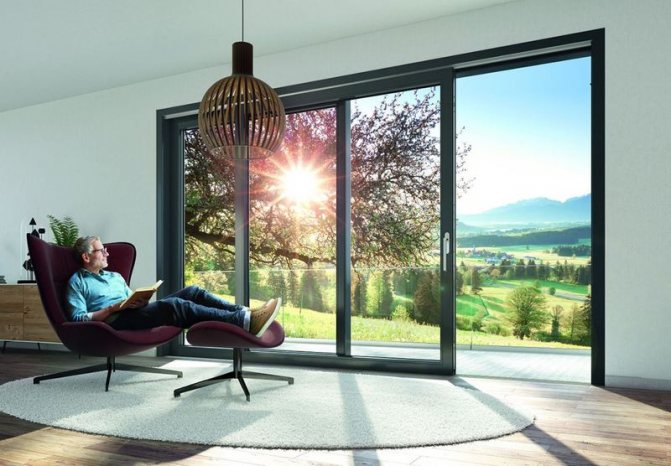 Photo: Schüco Livlng Slide lift and slide *