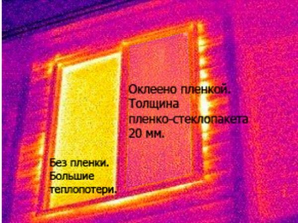 photo: perte de chaleur par la fenêtre