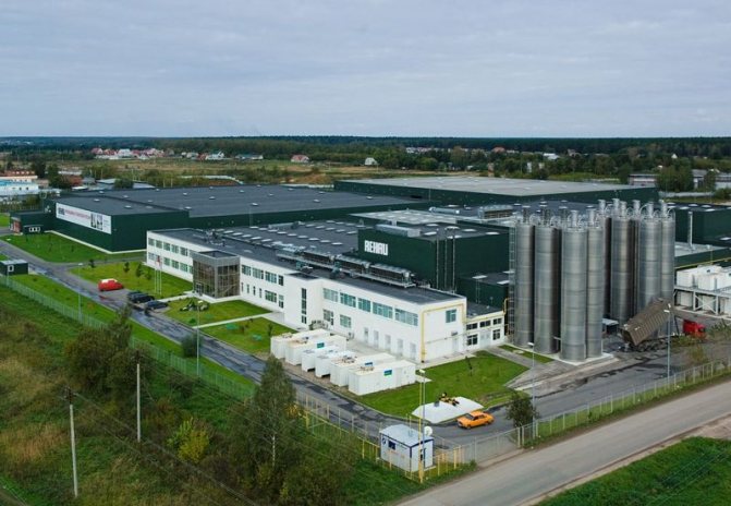 Photo: réalisation du profil REHAU à Gjel près de Moscou