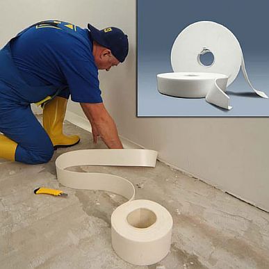 Photo - Mise en place du ruban amortisseur