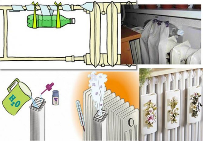 photo d'un humidificateur fait maison