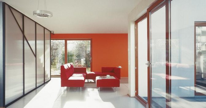 Photo: fenêtres et portes coulissantes en aluminium chaud