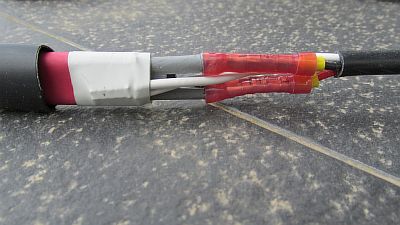 Photo - Retrait de l'accouplement de la zone à problèmes