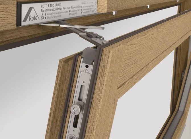 Photo: Fenêtre intelligente Roto E-Tec Drive à ouverture automatique *