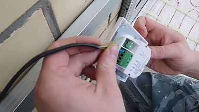 Photo - Installation d'un thermostat