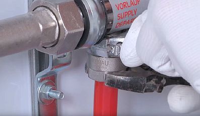 Photo - L'écrou est serré