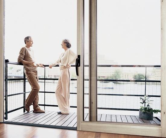 Portes françaises de la loggia