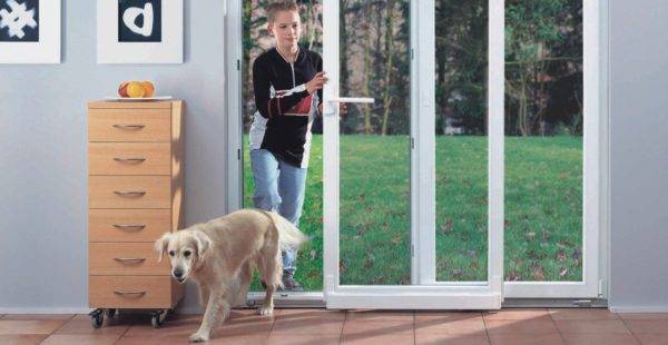 Portes françaises de la loggia