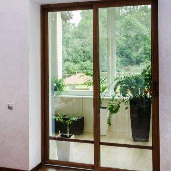 Portes françaises de la loggia