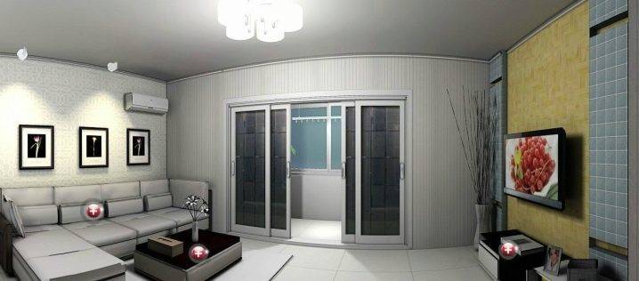 Portes françaises de la loggia