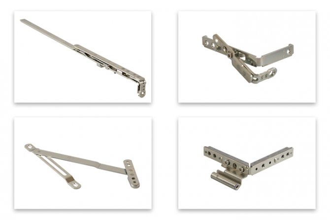 Ferrures Vorne pour fenêtres en plastique