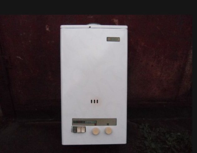 Chauffe-eau à gaz assemblé