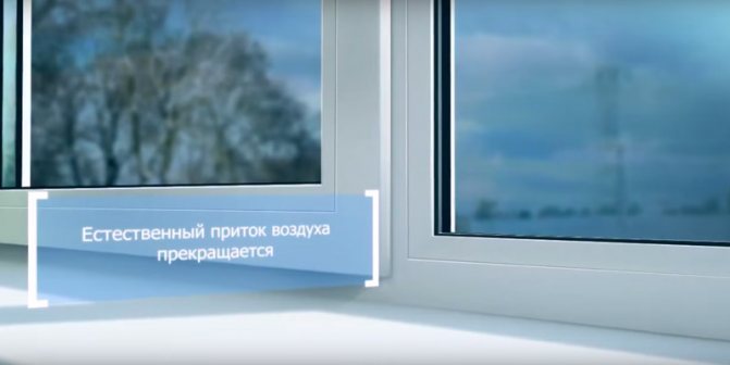 Étanchéité des fenêtres en plastique