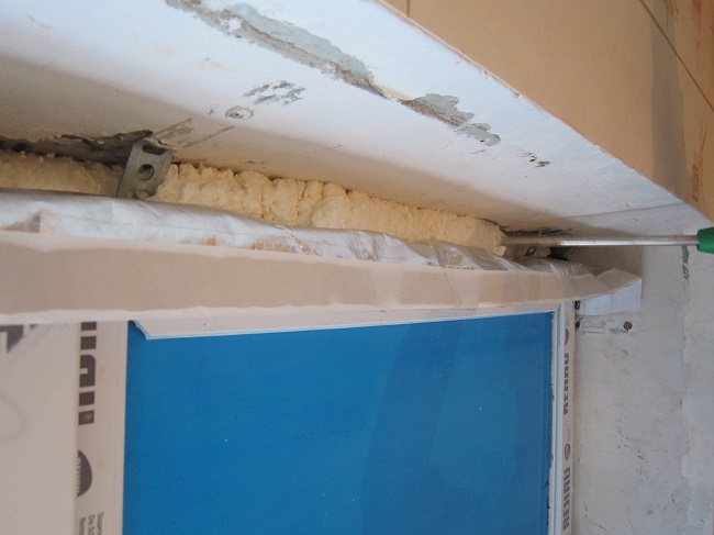 sceller la couture avec de la mousse sous gpl