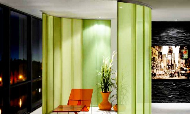 tringles à rideaux flexibles