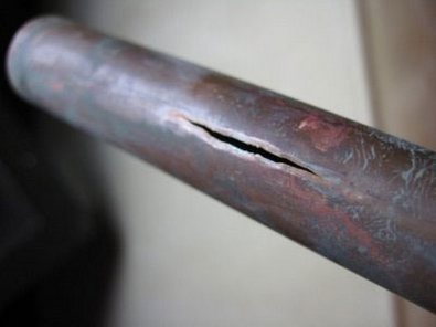 coup de bélier dans le système d'alimentation en eau