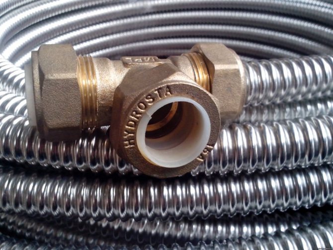 ondulations en acier inoxydable pour systèmes de chauffage