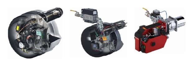 Brûleurs pour brûler des combustibles liquides et gazeux