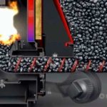 brûler du charbon dans une chaudière