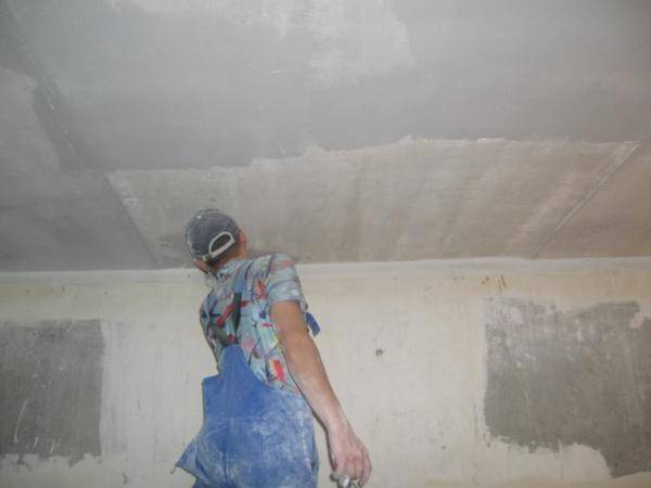 consommation de contact du béton d'amorçage par 1m2