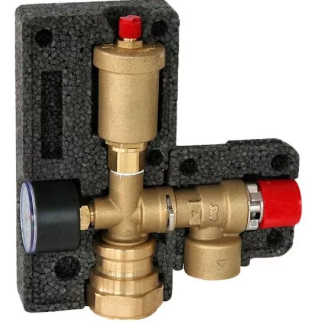 Groupe de sécurité chaudière sans isolation thermique